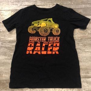 Boys monster truck shirt